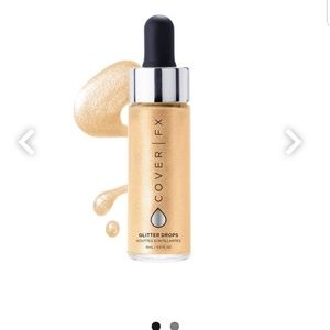 Custom enhancing glitter drops